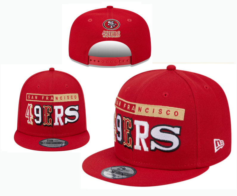 NFL 2025San Francisco 49ers hat 045YS